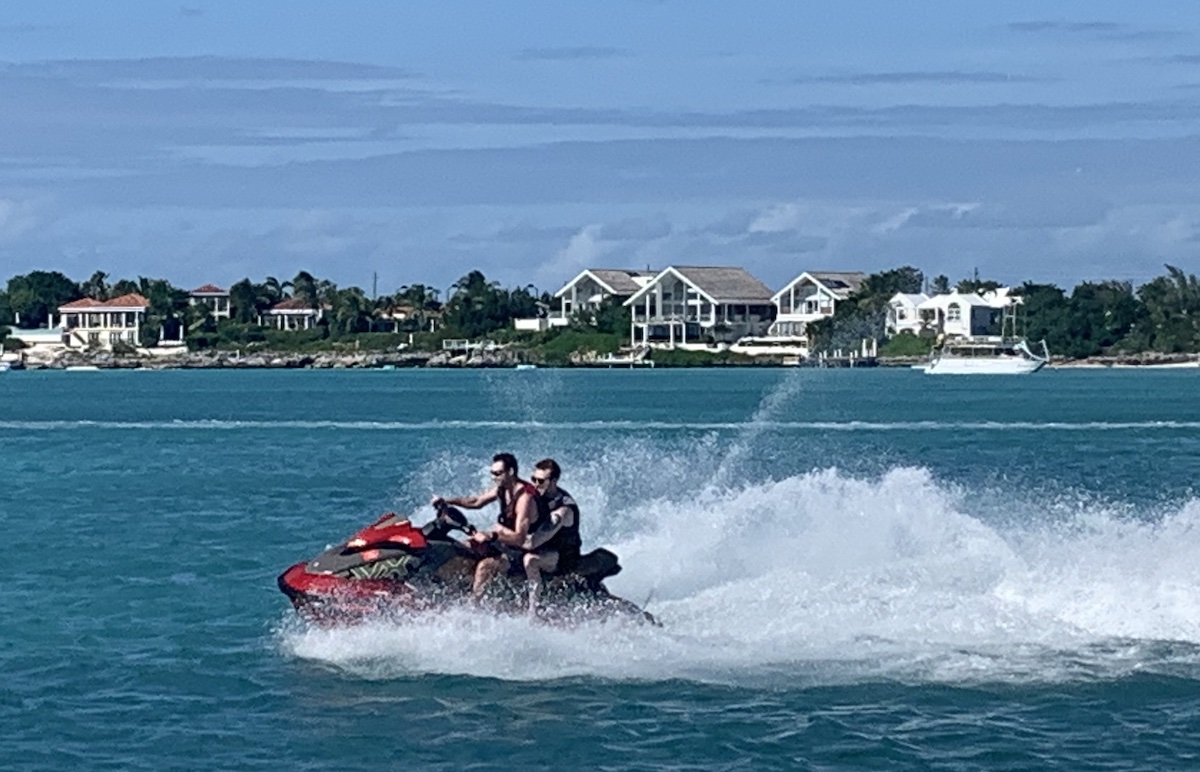 Turks&Caicos moto de agua