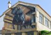 El mejor mural del mundo está en una localidad transfronteriza de Portugal
