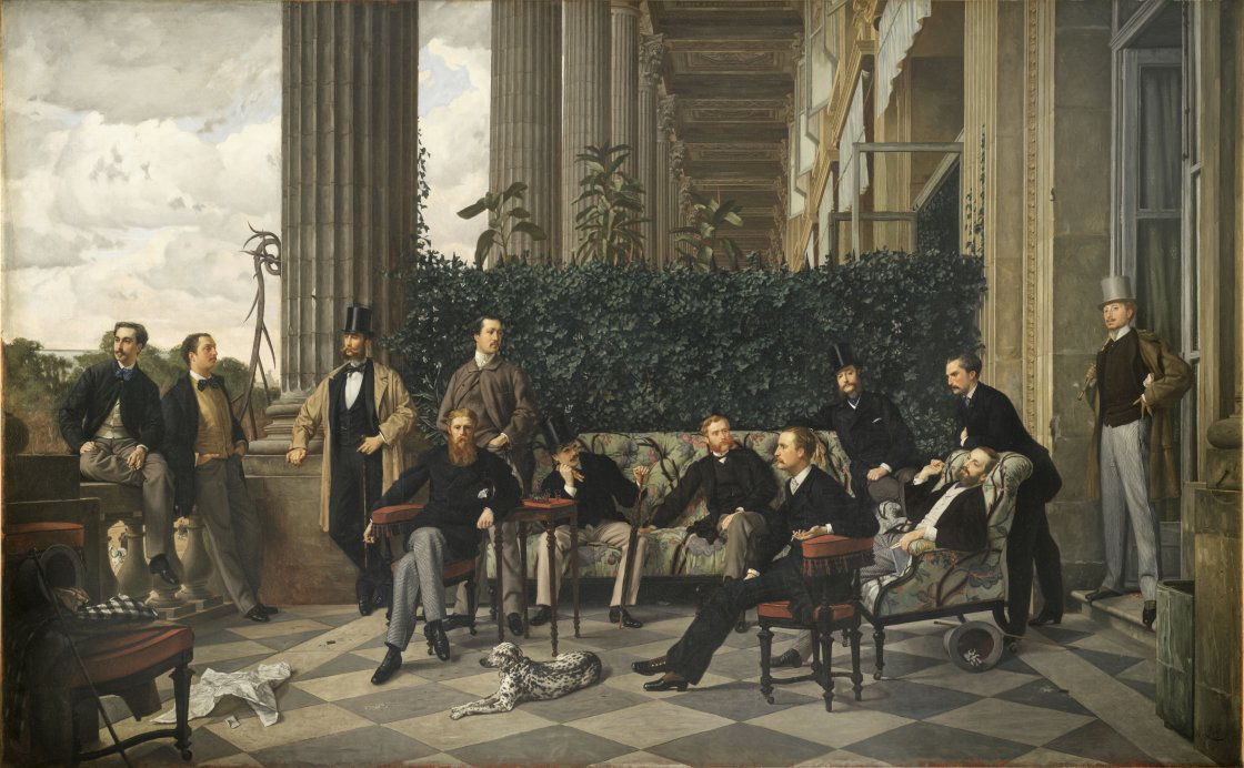 El circulo de la Rue Royale, James Tissot