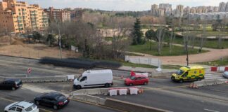 Obras A5 desde SE10 paso Casa de Campo ©Lucas Cadórniga