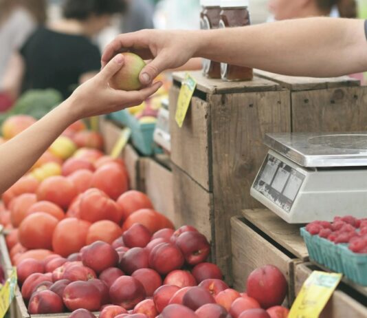 Frutas en el Mercado Doña Carlota