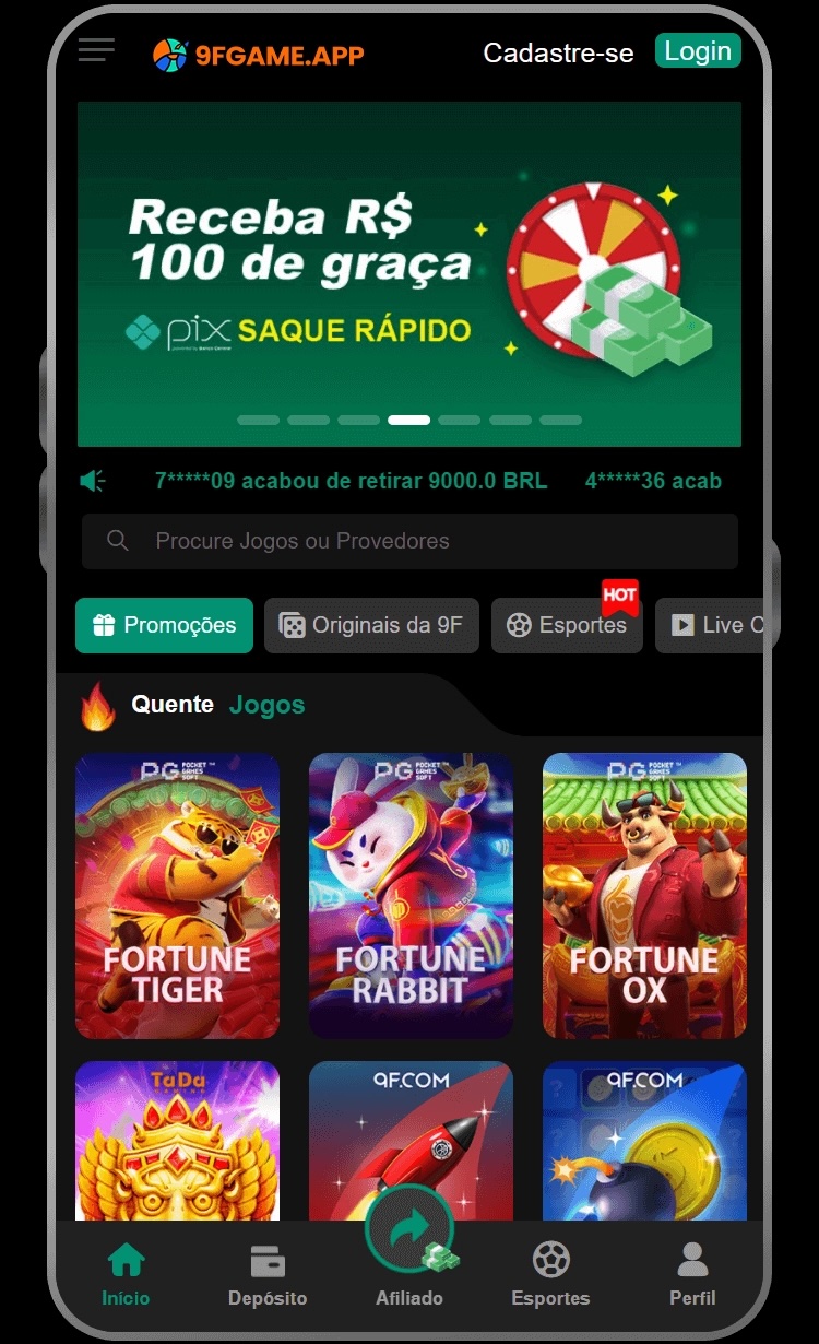 9FGame app tel movil