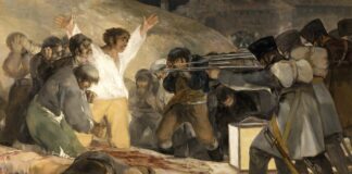 Goya fusilamientos 3 de mayo detalle