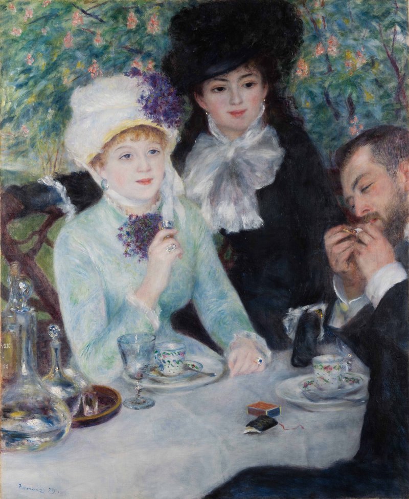 PROUST Después del almuerzo por Pierre-Auguste Renoir Después del almuerzo por Pierre-Auguste Renoir
