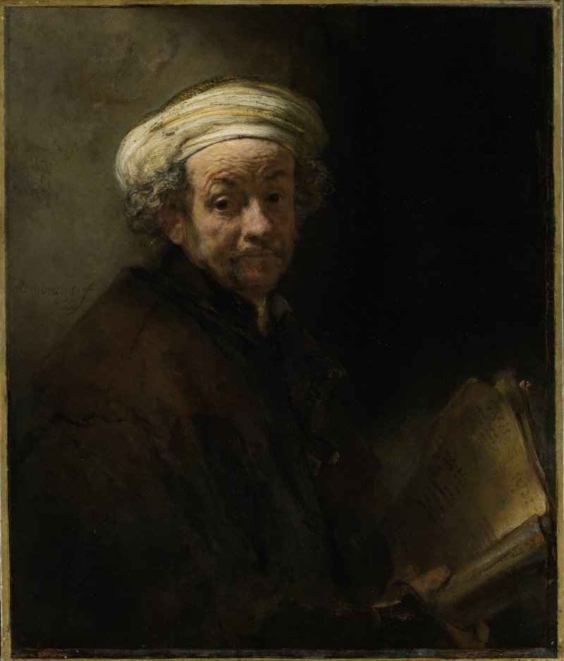 Rembrandt: Autorretrato como San Pablo