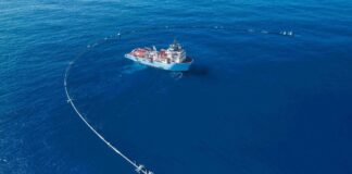 El Ocean Cleanup en la recogida de plásticos en el oceano