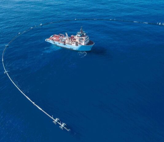 El Ocean Cleanup en la recogida de plásticos en el oceano
