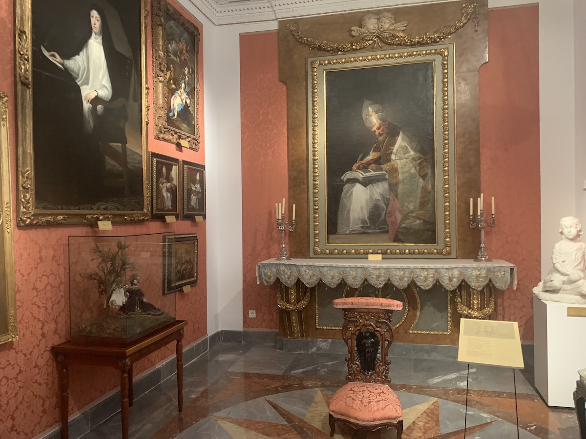 Museo Romanticismo Madrid, San Gregorio por Goya @abianco
