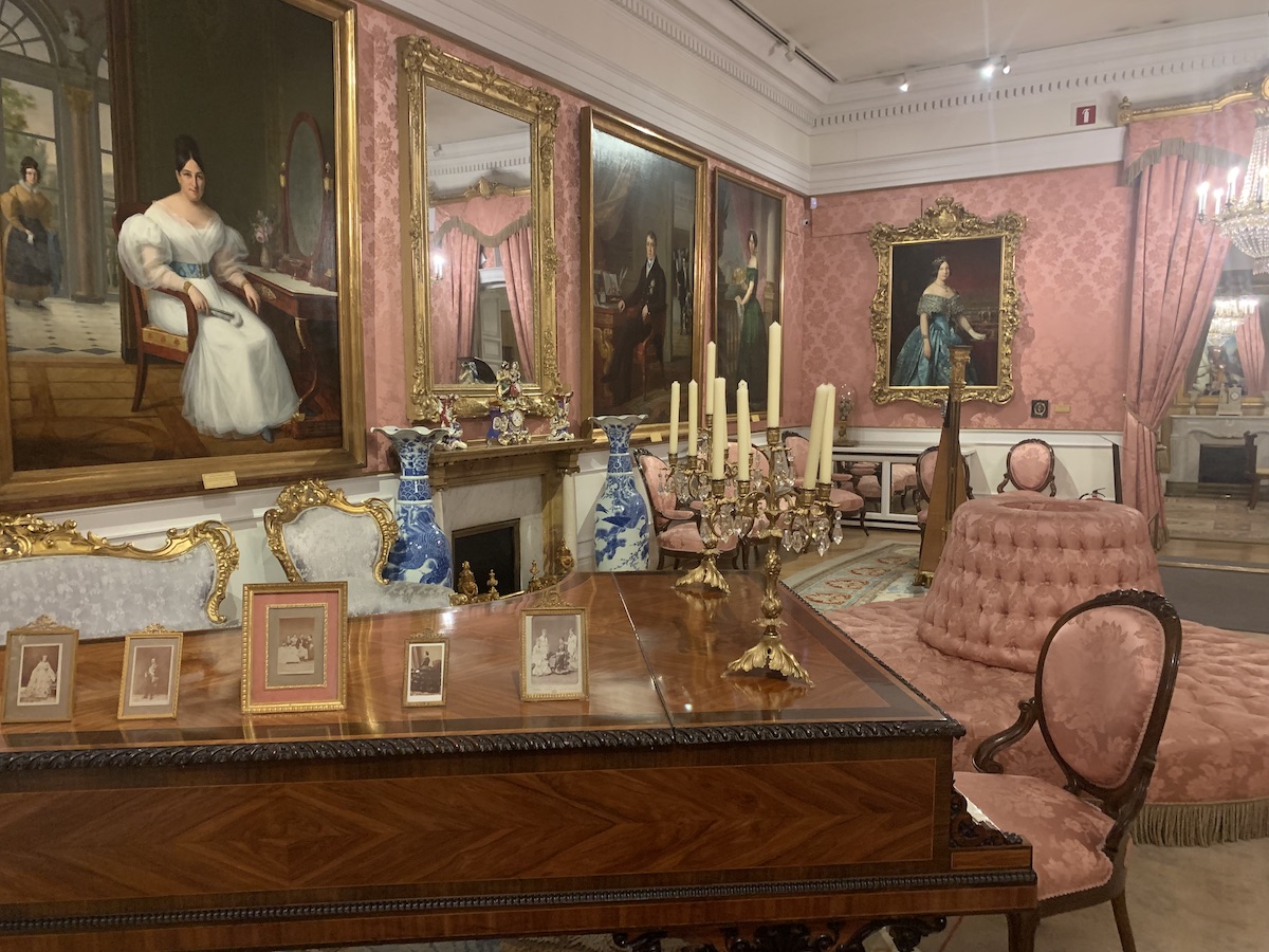 Museo Romanticismo Madrid, salón @abianco