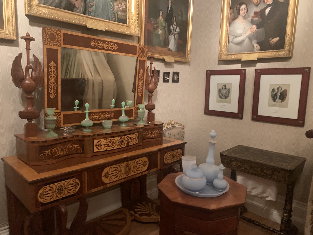 Museo Romanticismo Madrid, tocador @abianco