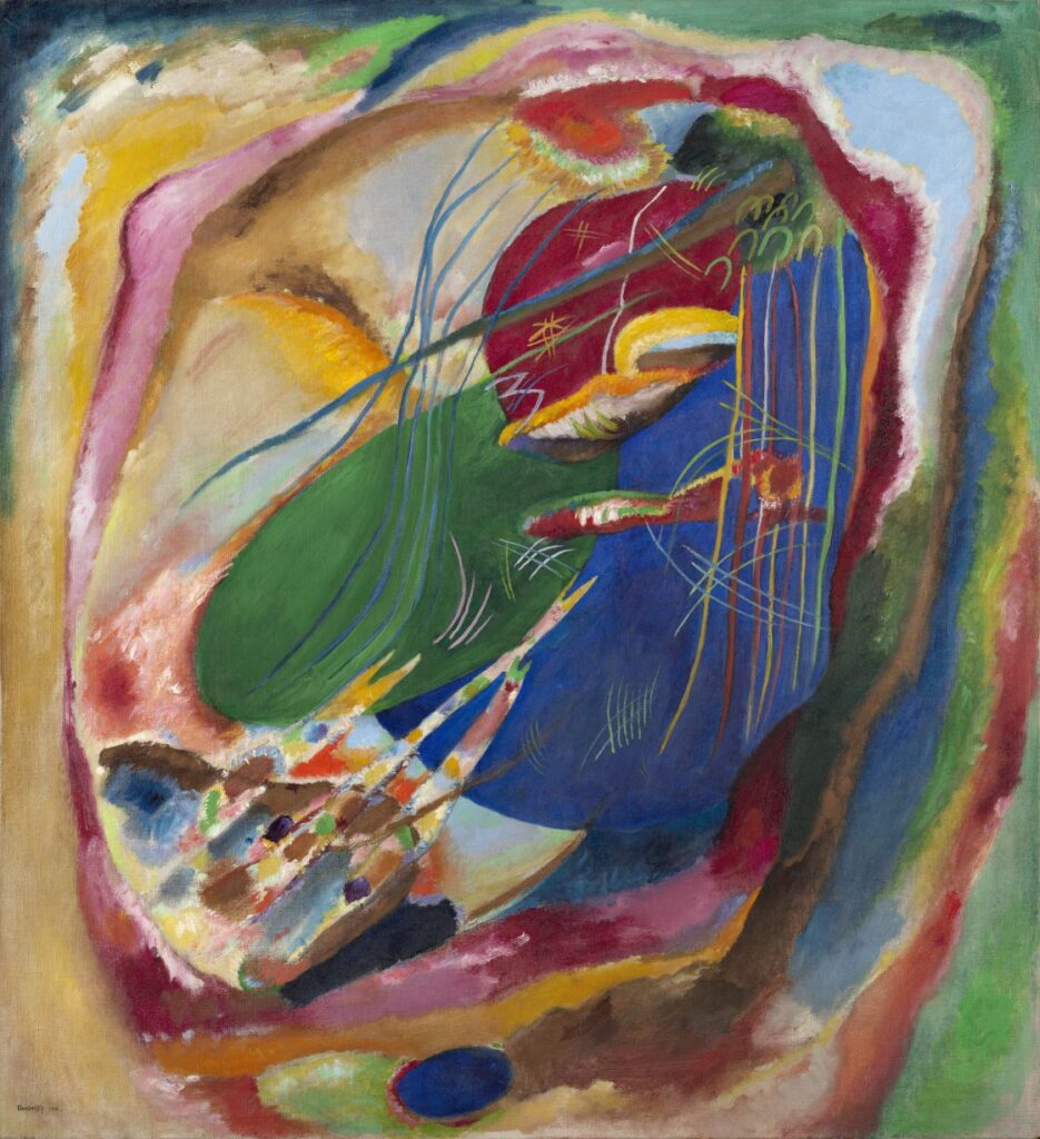 Thyssen: Kandinsky, Tres manchas