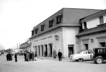 Avila, estación. ©Vicente-Garrido, 1960. Museo del Ferrocarril Madrid