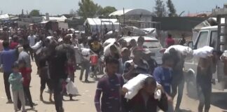 Reparto caótico por EEUU e Israel de la ayuda humanitaria en Gaza
