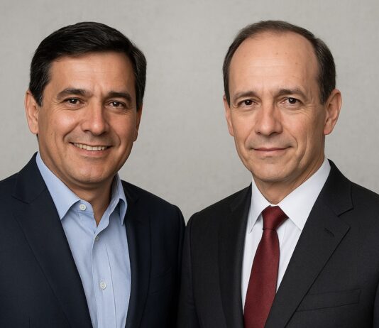 Rodrigo Paz y Jorge Quiroga ©AqM-IA