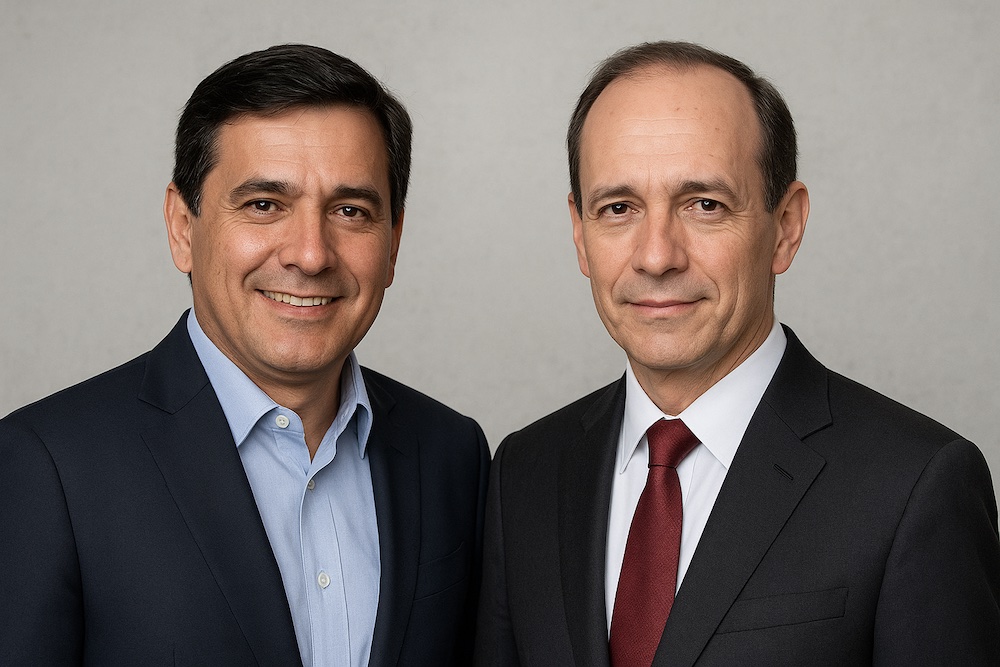 Rodrigo Paz y Jorge Quiroga ©AqM-IA