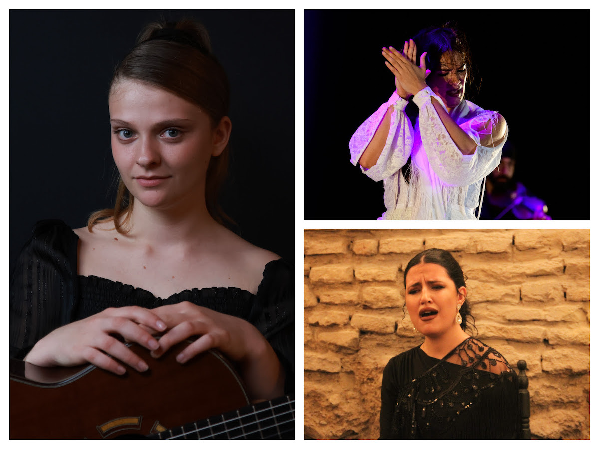 Andjela Misic, Esperanza Garrido y Nerea Carrasco