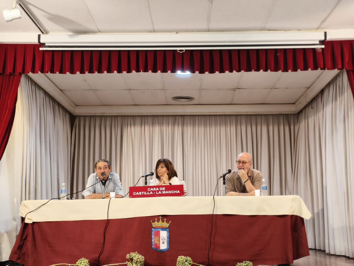 Eugenio Rivera con Elena Muñoz y Ricardo Martínez. 26SEP2025