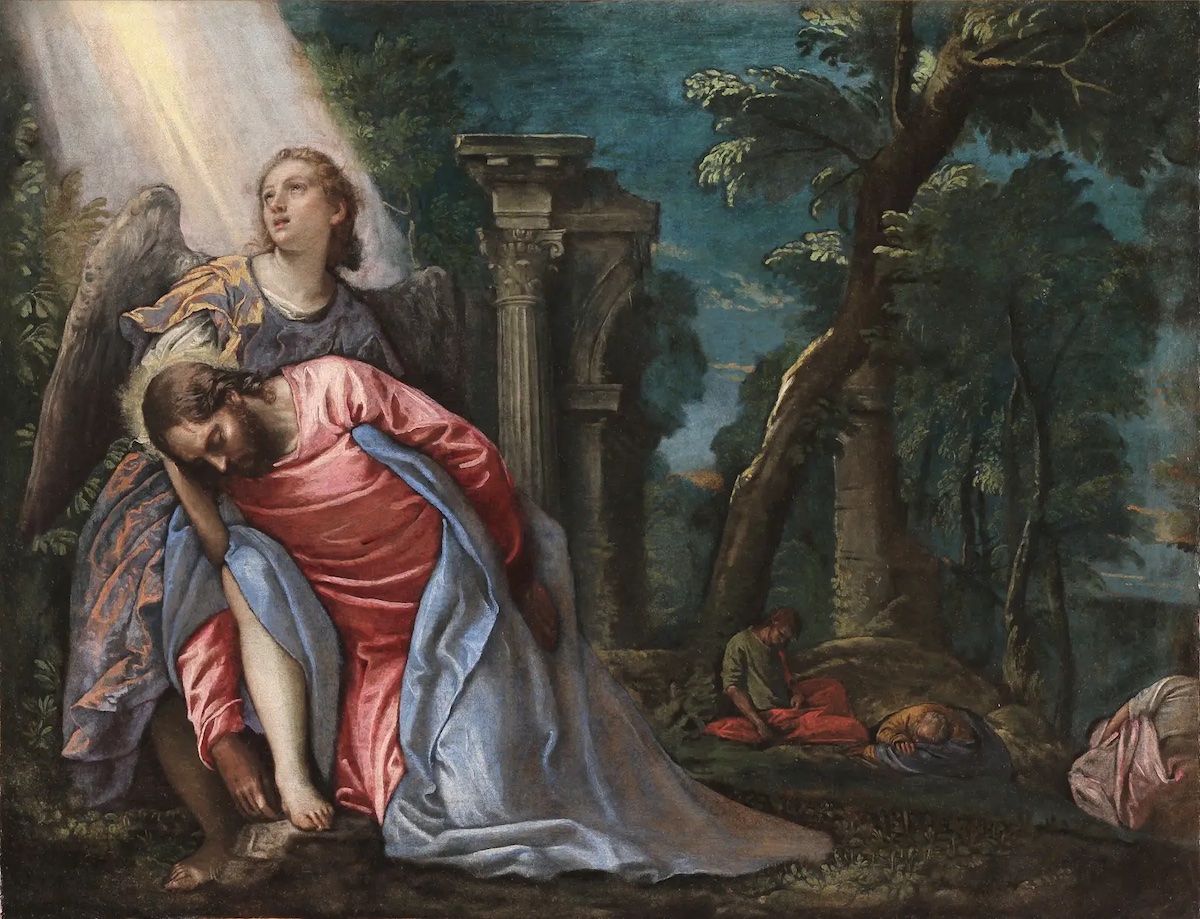 Veronese: Cristo en el huerto de los Olivos