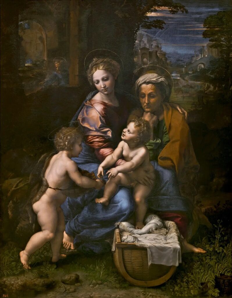 Veronese: La Sagrada Familia