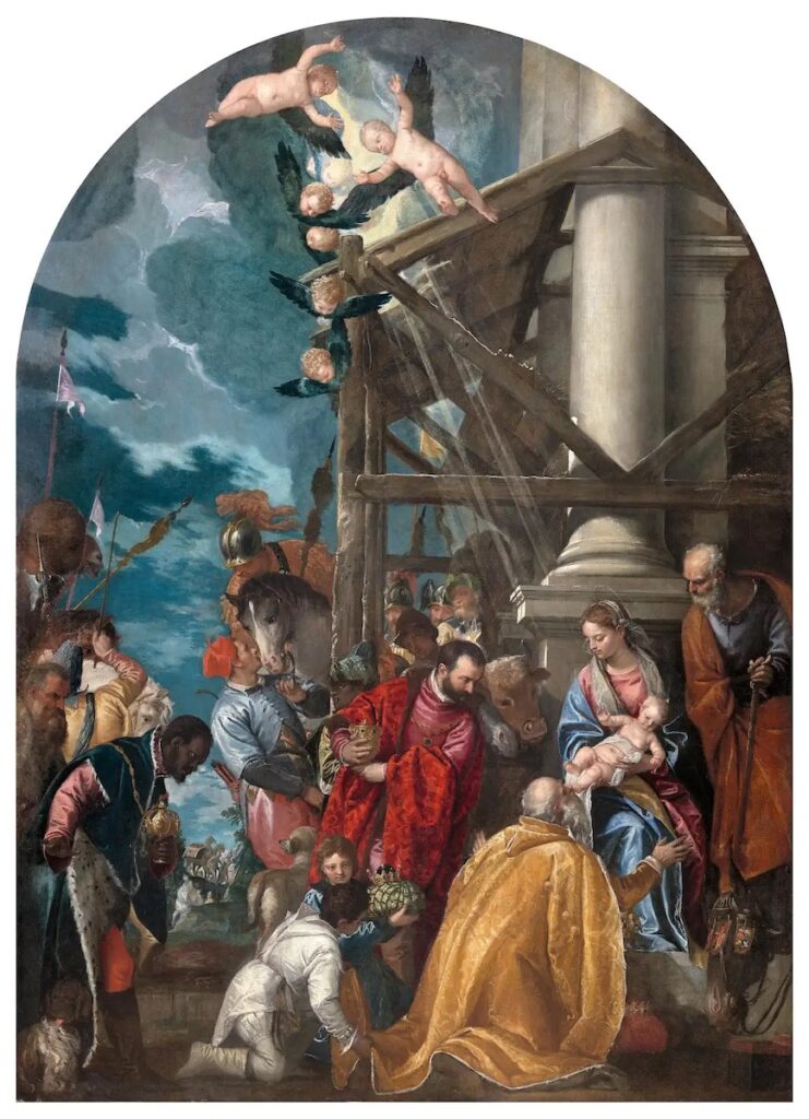 Veronese: La adoración de los Magos