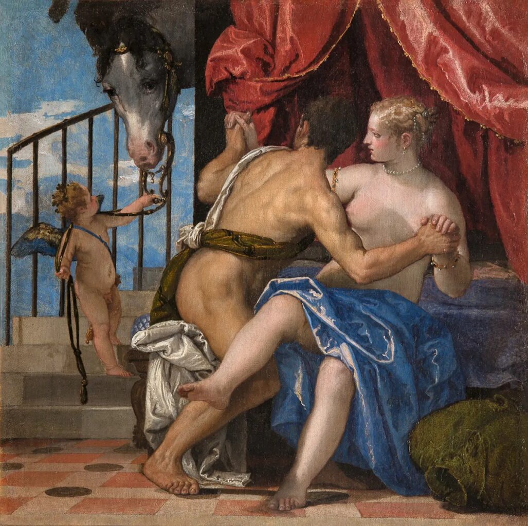 Veronese: Muerte y Venus con Cupido