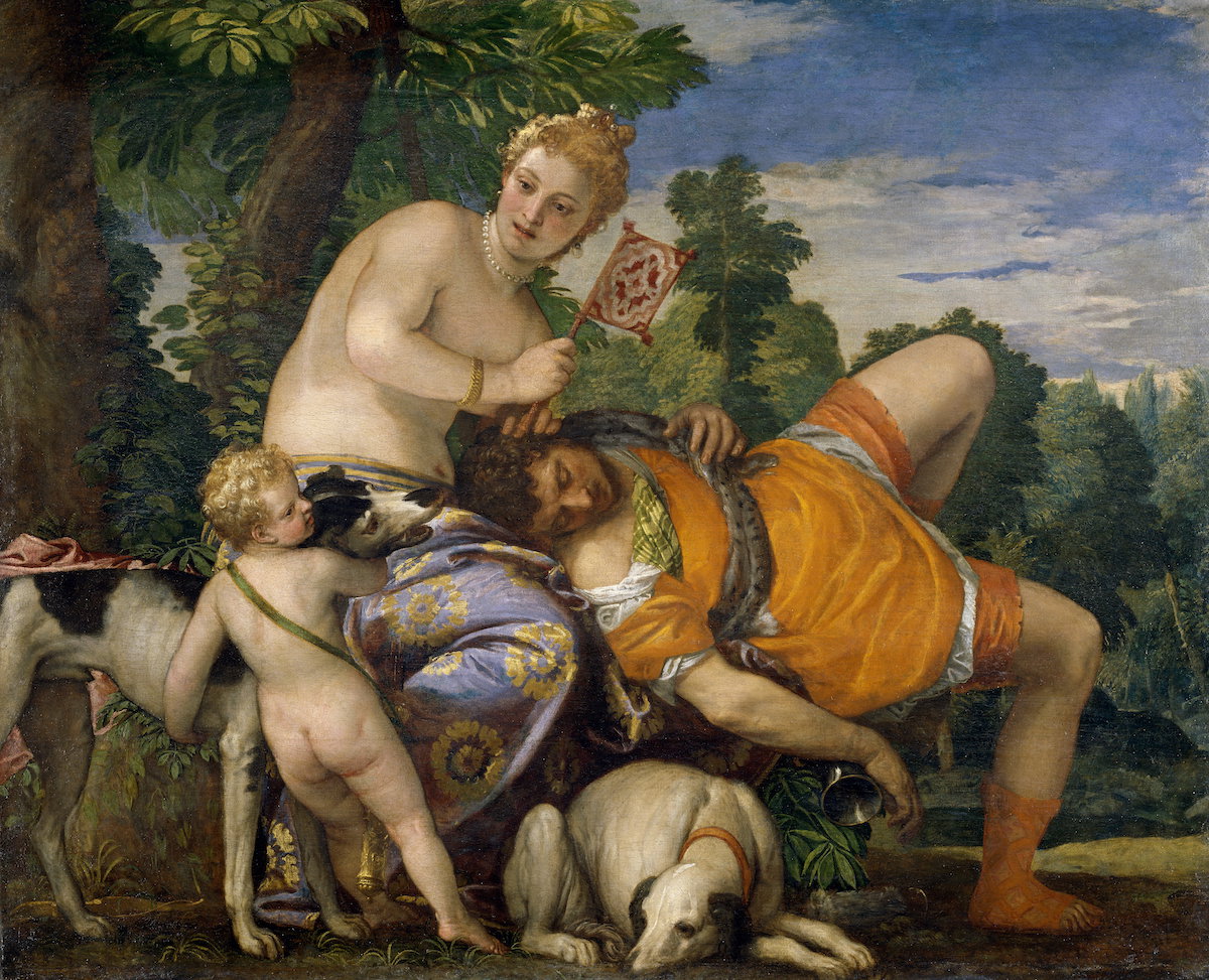 Veronese: Venus y Adonis
