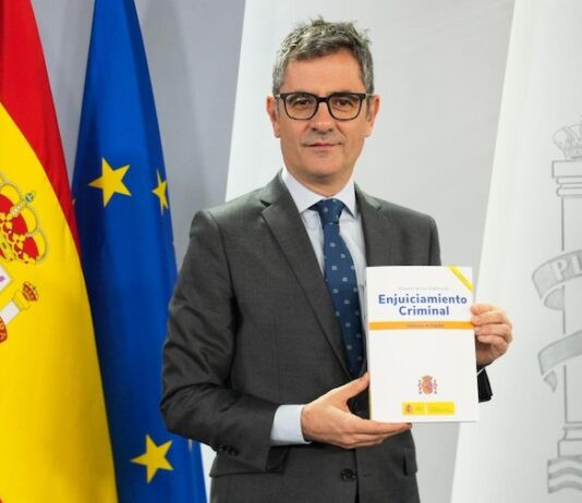 El ministro Félix Bolaños presenta la nueva Ley de Enjuiciamiento Criminal que sustituye a la de 1882 ©lamoncloa 28OCT2025