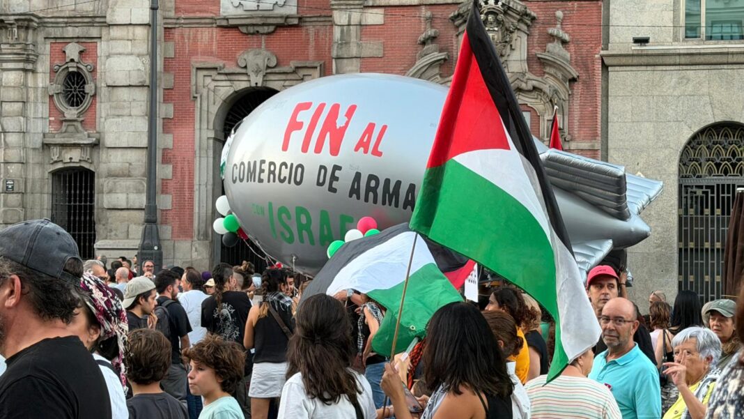 Mani Palestina Madrid 4OCT2025 Zepelín ©mcastro Mani Palestina Madrid 4OCT2025 Zepelín ©mcastro