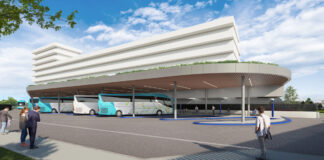 Proyecto de la nueva estación de autobuses de Zarautz ©zaraut.eus