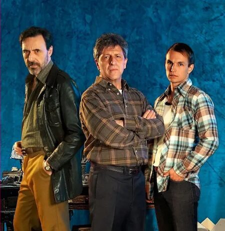 Israel Elejalde, David Lorente y Roberto Hoyo en «American Buffalo»