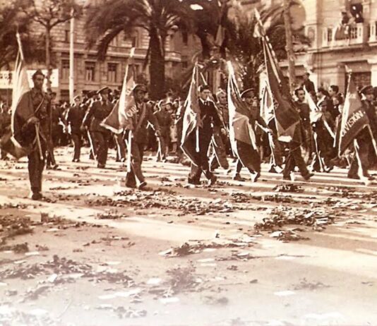 Barcelona, despedida de las Brigadas Internacionales, 28OCT1938