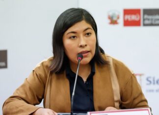 Perú rompe sus relaciones diplomáticas con México tras otorgar asilo a Betssy Chávez Betssy Chávez en una imagen de archivo