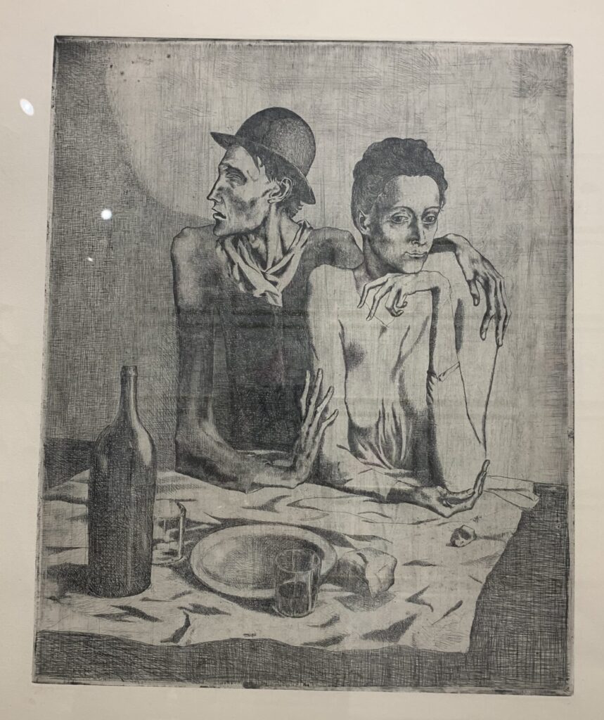 Picasso, saltimbanquis, Galeria Shapiro