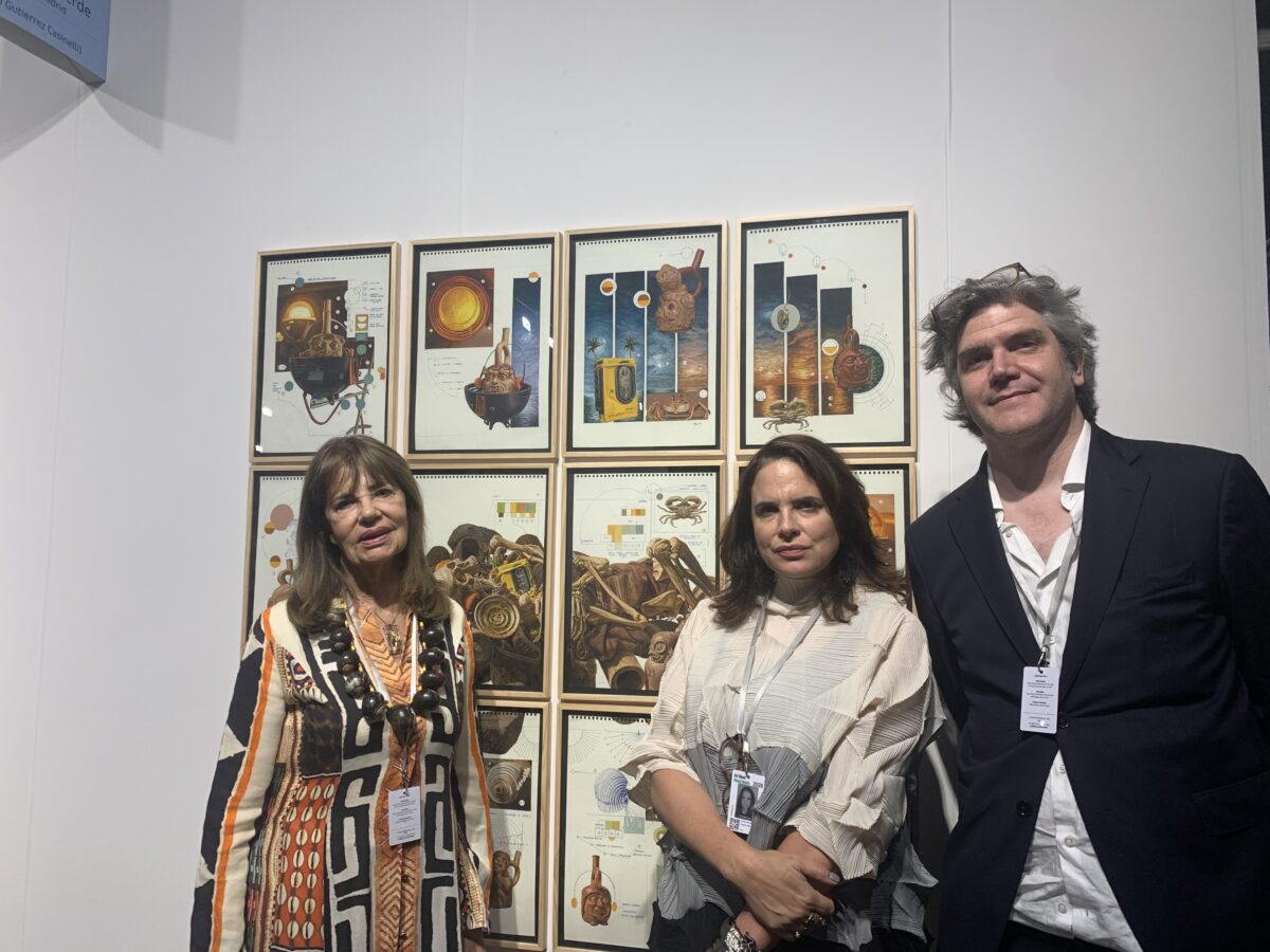 Artista peruano Huanchaco, Galería ANIMAL, Javiera Huidobro