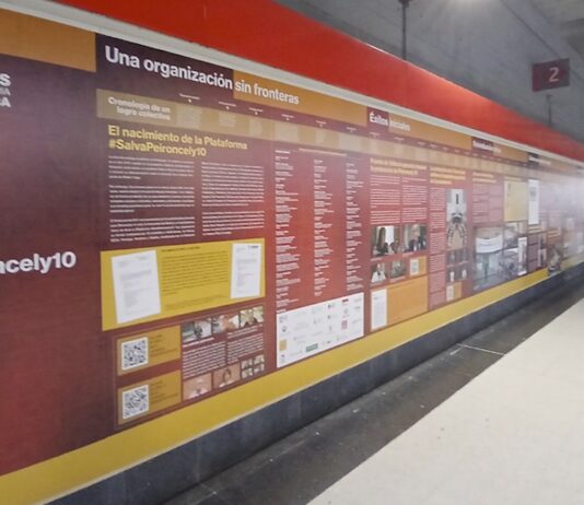 Entrevías: estación Asamblea de Madrid