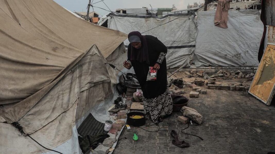 Hambre en Gaza ©Mohammed Nateel : Unicef