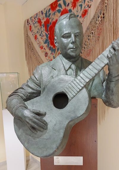 Busto de Juan Breva Velez Málaga Museo de Flamenco ©Teresa.ferher Busto de Juan Breva en el Museo de Flamenco ©teresa.ferher