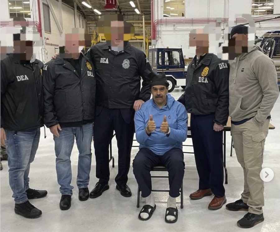Maduro detenido en NY por agentes de la DEA ©usagob