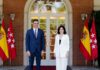 Madrid DF: Choque normativo Comunidad Vs Gobierno central Pedro Sánchez e Isabel Díaz Ayuso en La Moncloa 9JUL2021