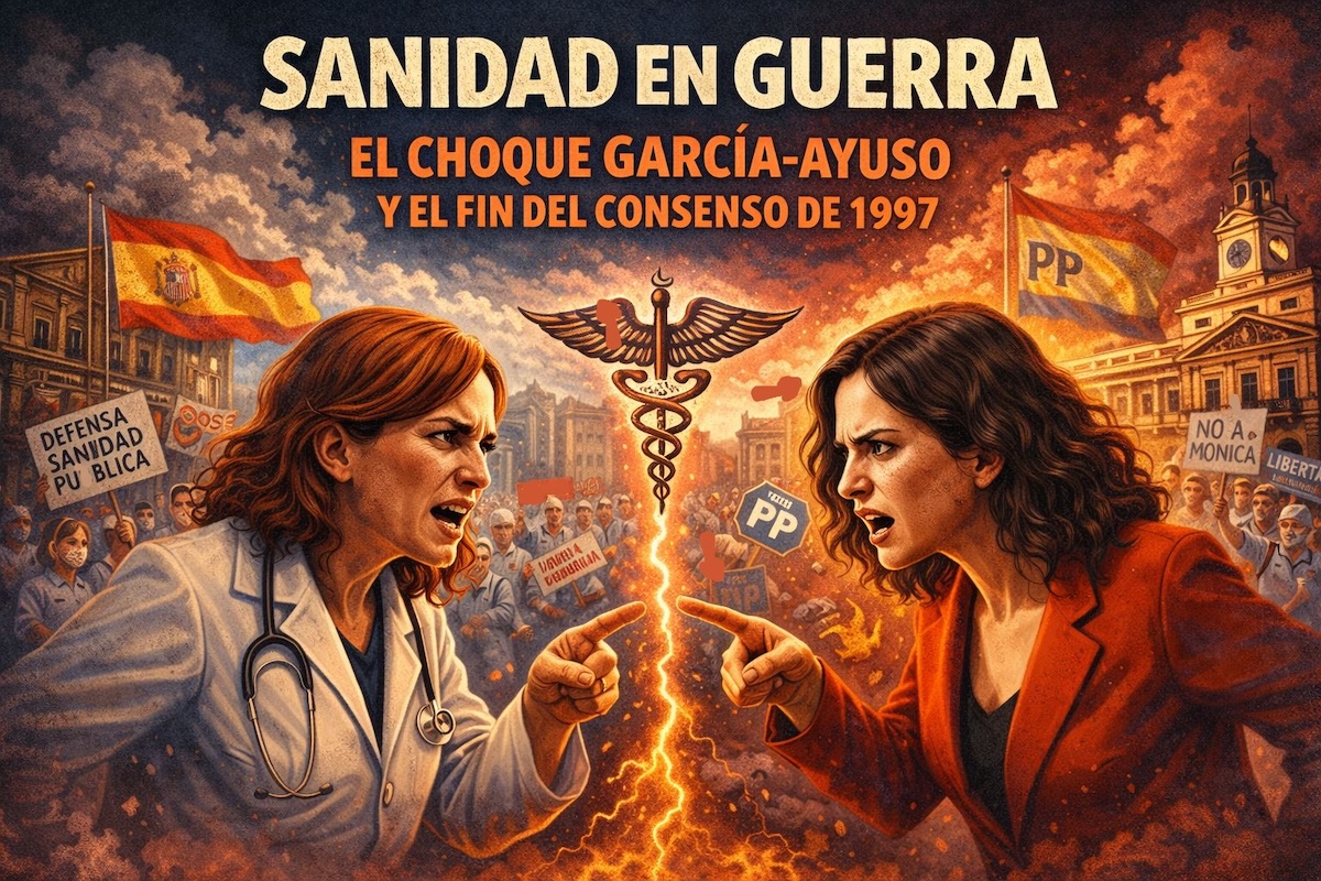 Sanidad en guerra Garcia Ayuso ©AV-IA
