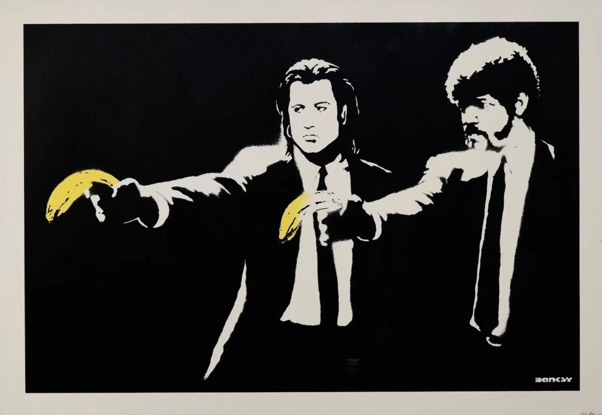 Banksy “Pulp Fiction"