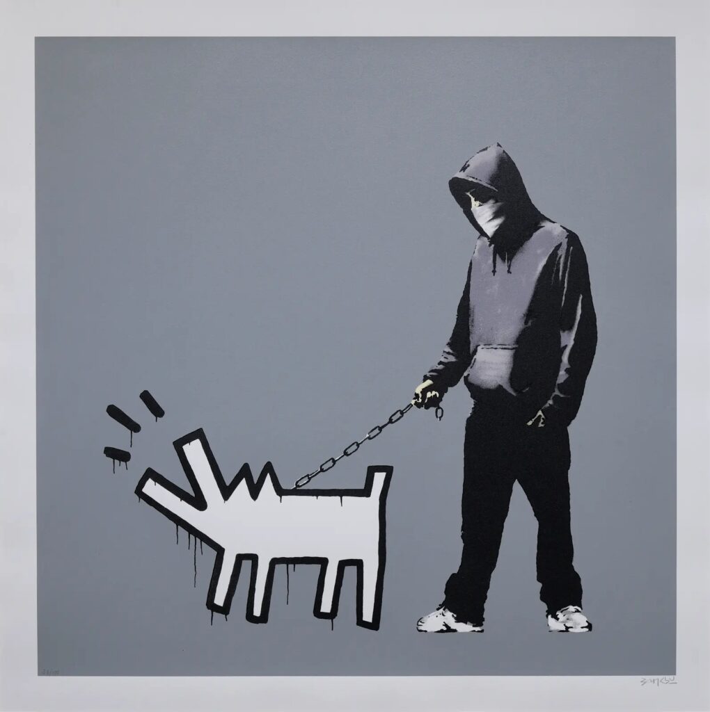 Banksy “Elige tu arma”