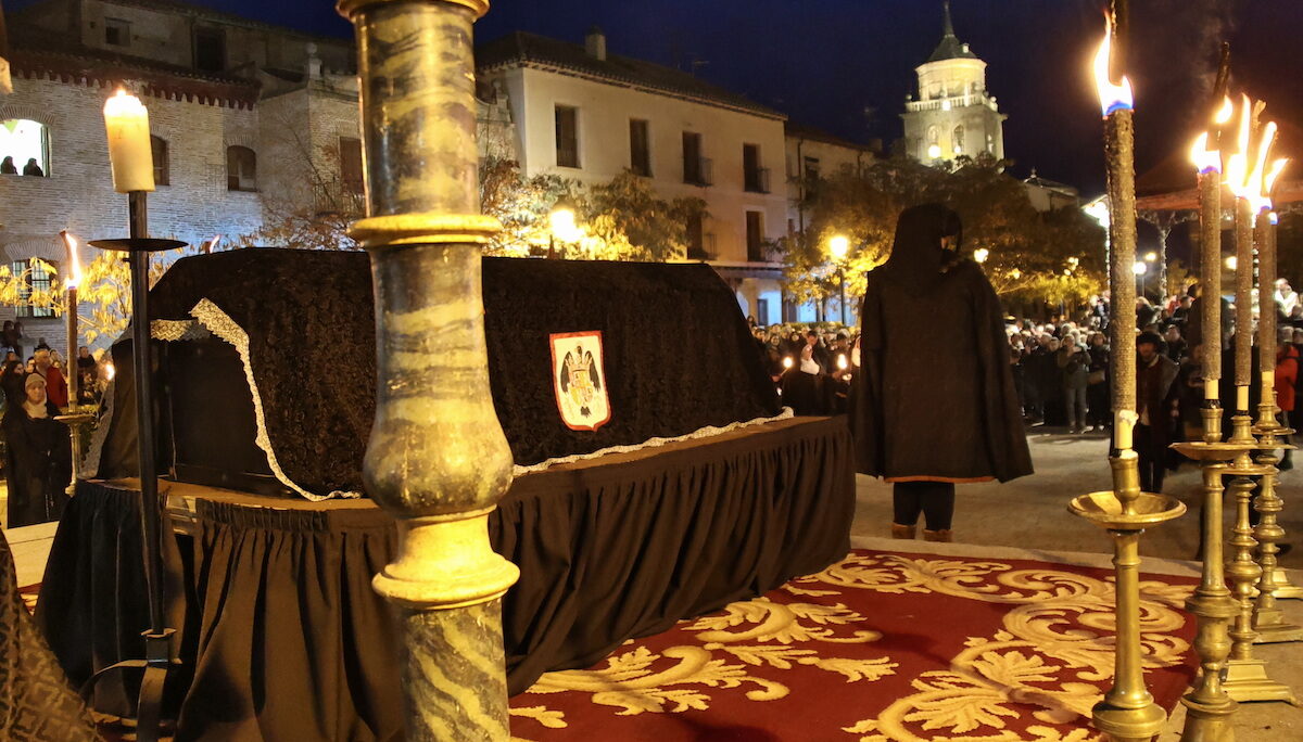 Arévalo, Cortejo fúnebre de Isabel la Católica