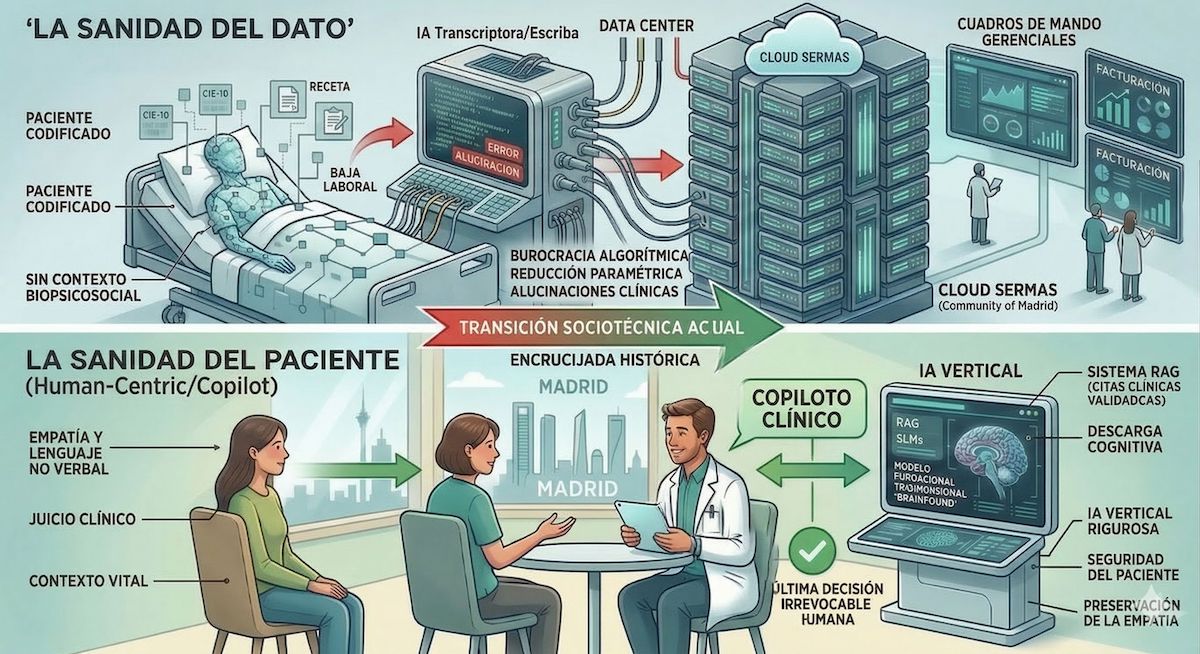 IA Sanidad dato paciente ©AqM-AV-IA