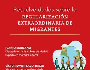 El PSOE de Tres Cantos organiza una jornada sobre regularización de migrantes