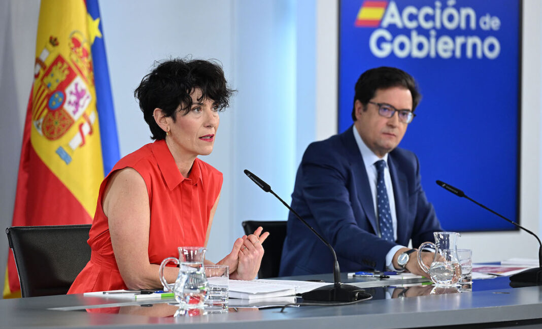 Elma Saiz y Óscar López Consejo de Ministros 26 05 2026 ©Borja Puig de la Bellacasa