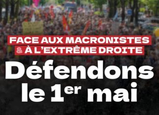 Francia celebra un primero de mayo simbólico contra Macron y la extrema derecha