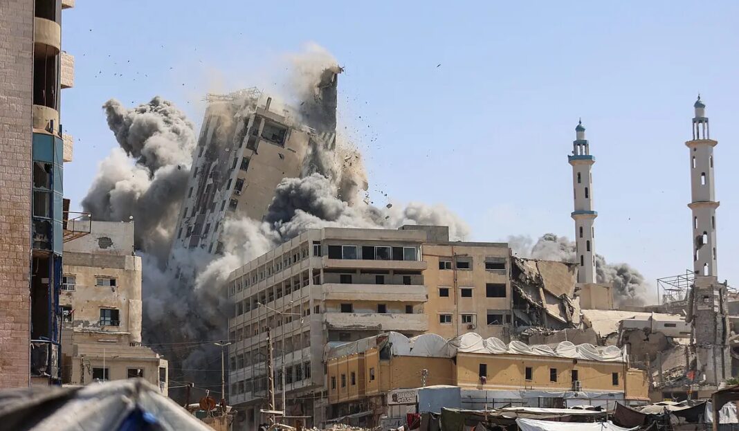 Gaza destrucción edificios ©Photo by OMAR AL-QATTAA:AFP via Getty Images