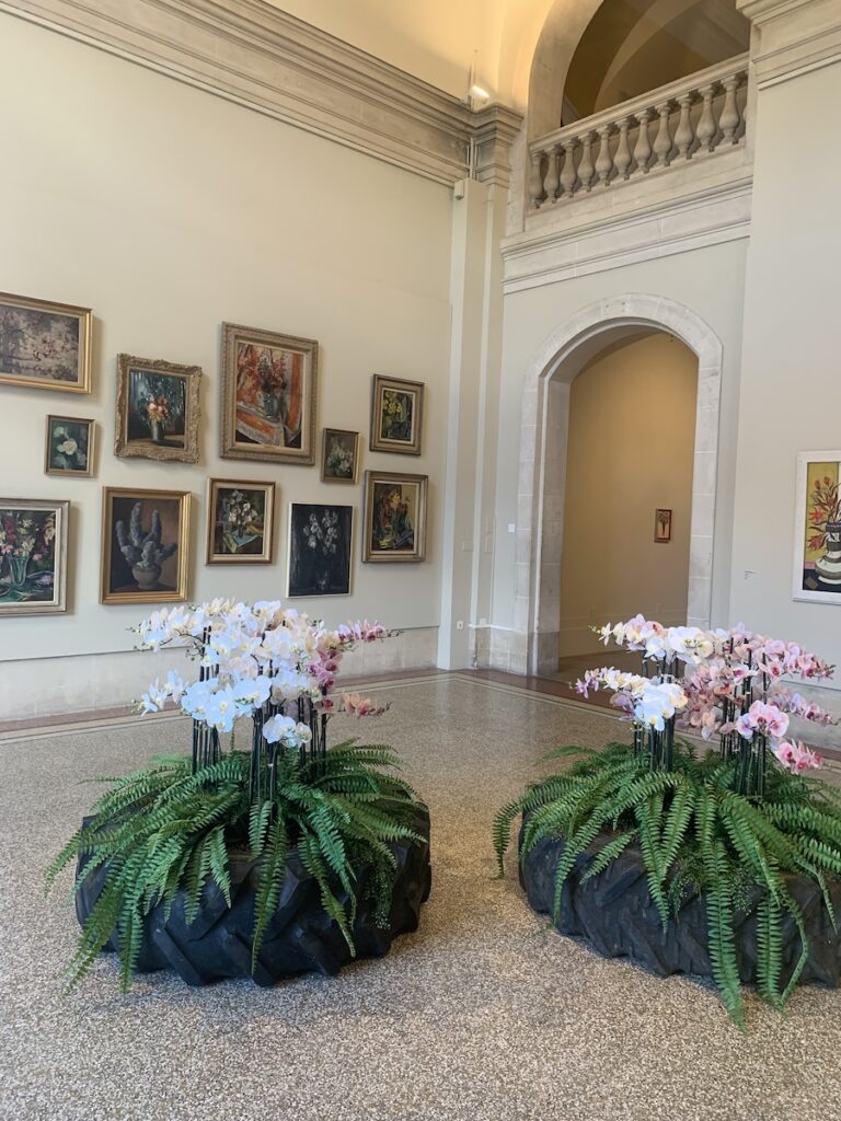 MAH Suiza. Sala de Flores. Exposición Observatoires. John M.Armleder