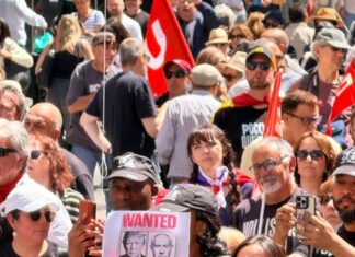 Madrid, 1 Mayo 2026, Se busca a Trump y Netanyahu ©mcl
